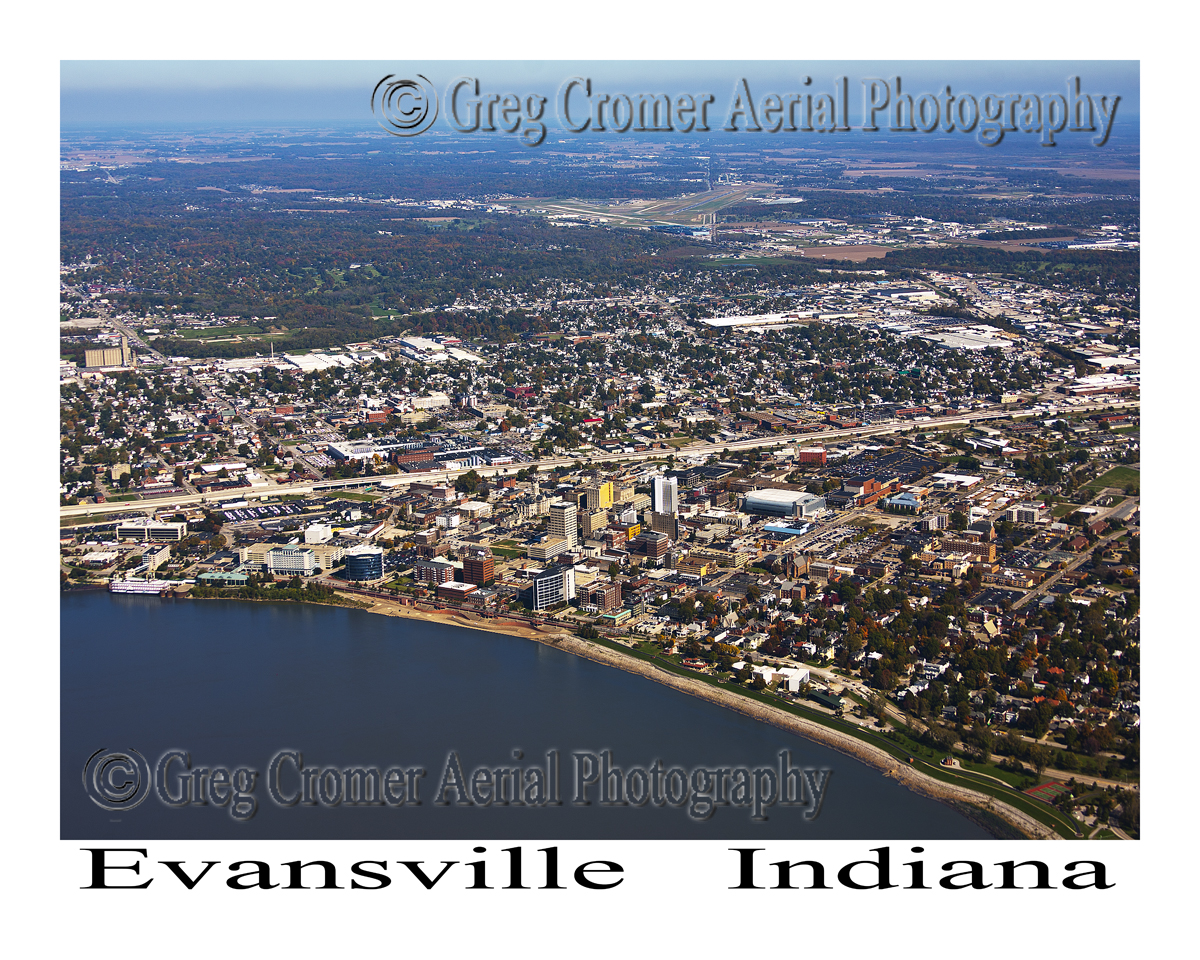 Aerial Photos of Evansville, Indiana Greg Cromer's America from the Sky